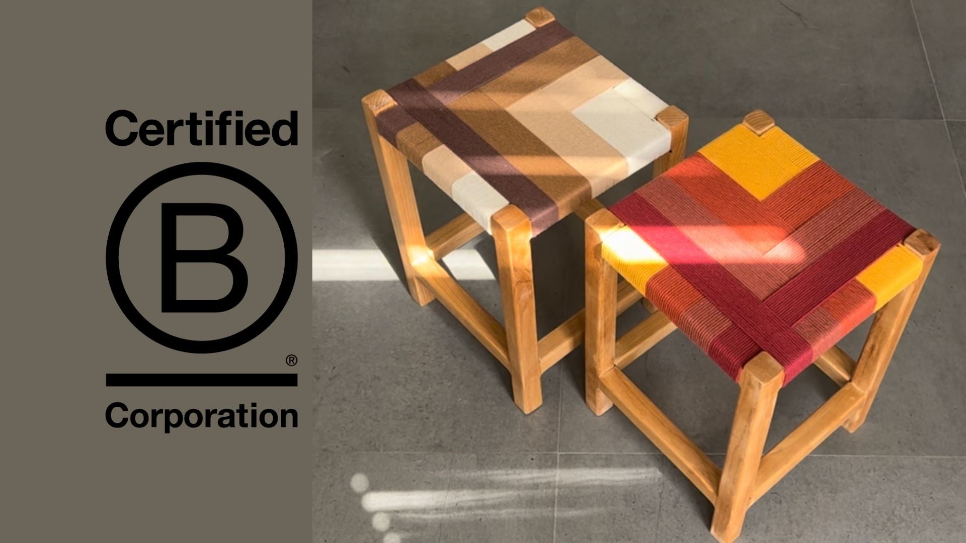 Hand Woven bar stool