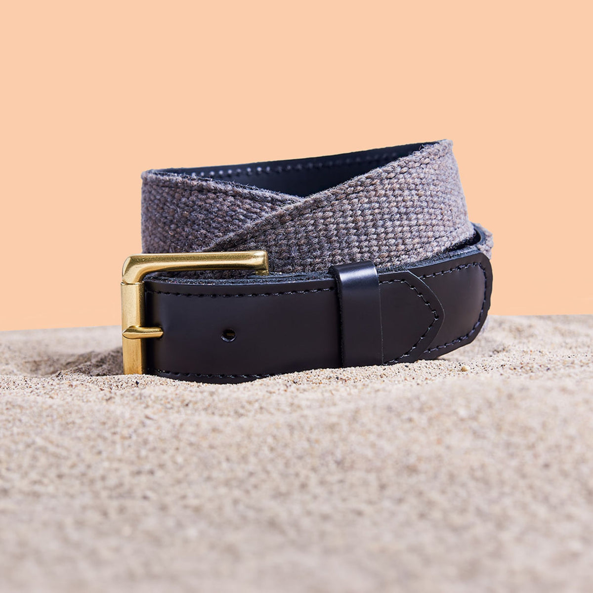 Woven Leather Belt