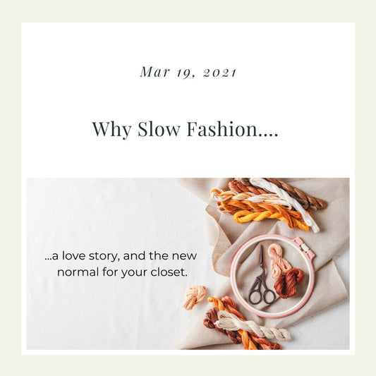 Slow fashion clothing brands 