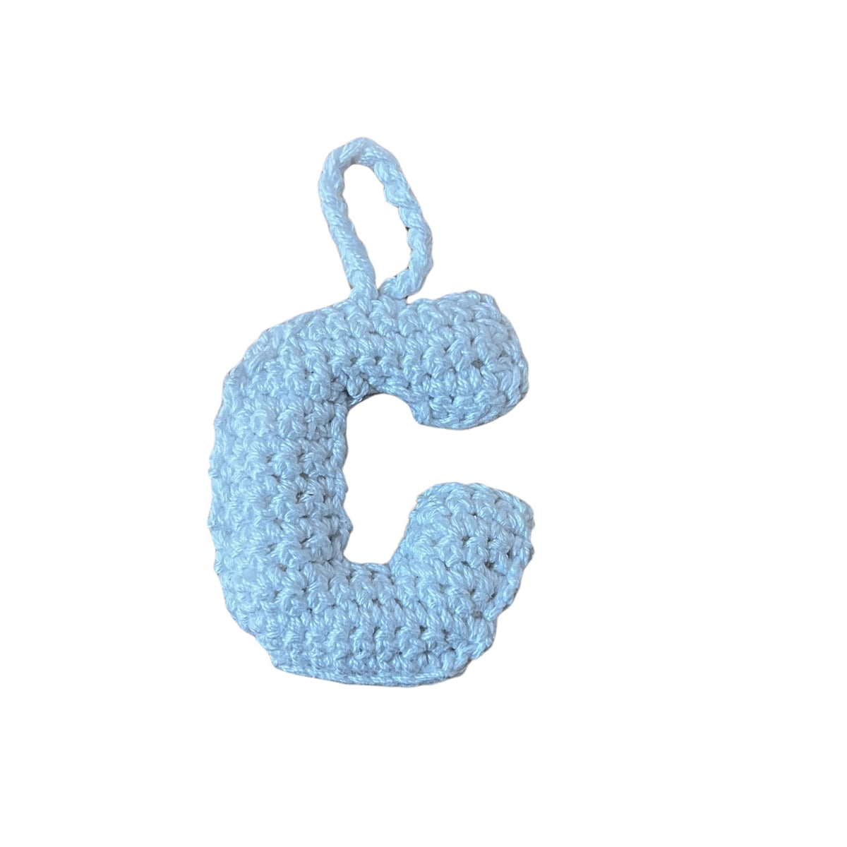 Crochet Alphabets Letters in White | Handmade