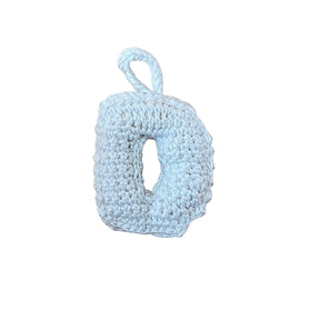 Crochet Alphabets Letters in White | Handmade