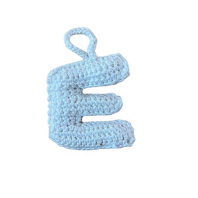 Crochet Alphabets Letters in White | Handmade