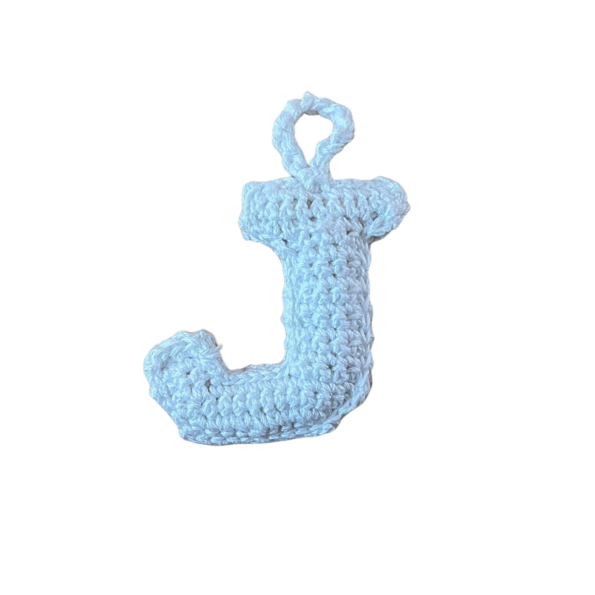 Crochet Alphabets Letters in White | Handmade