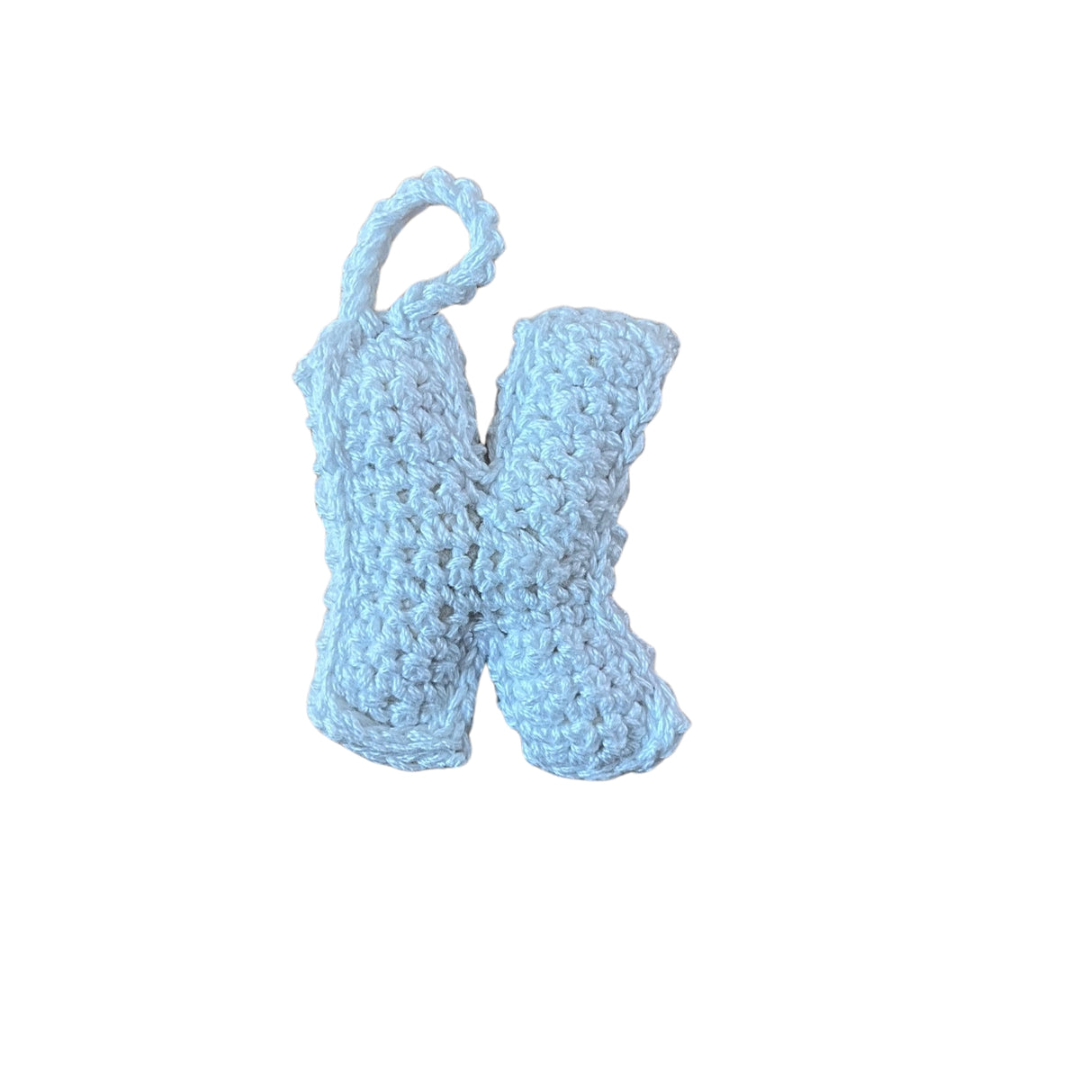 Crochet Alphabets Letters in White | Handmade