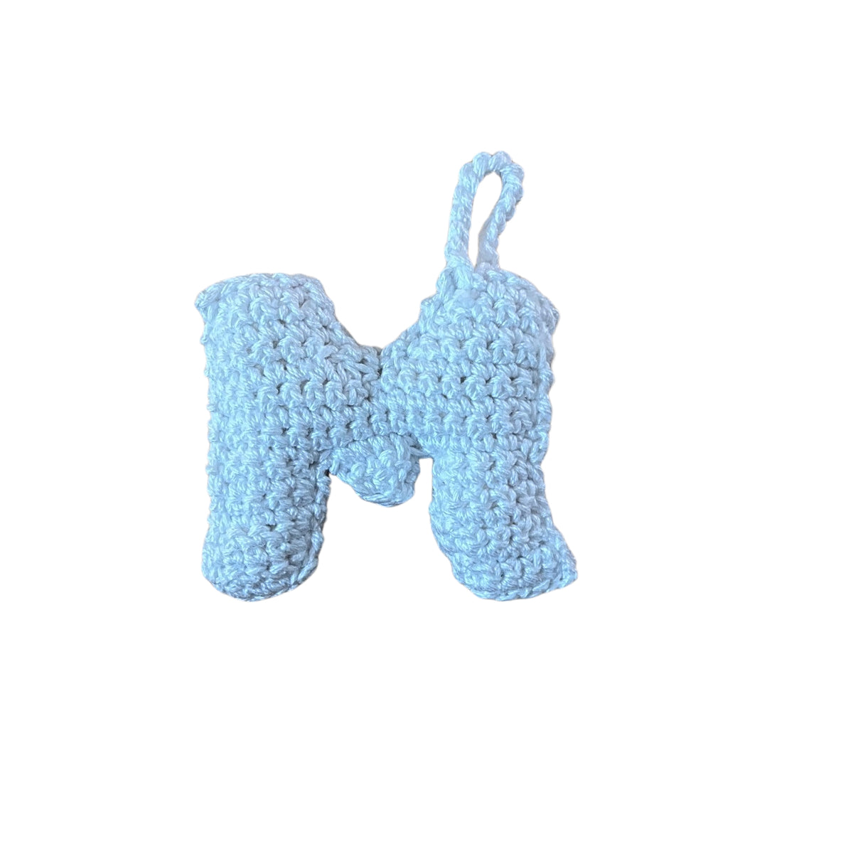 Crochet Alphabets Letters in White | Handmade