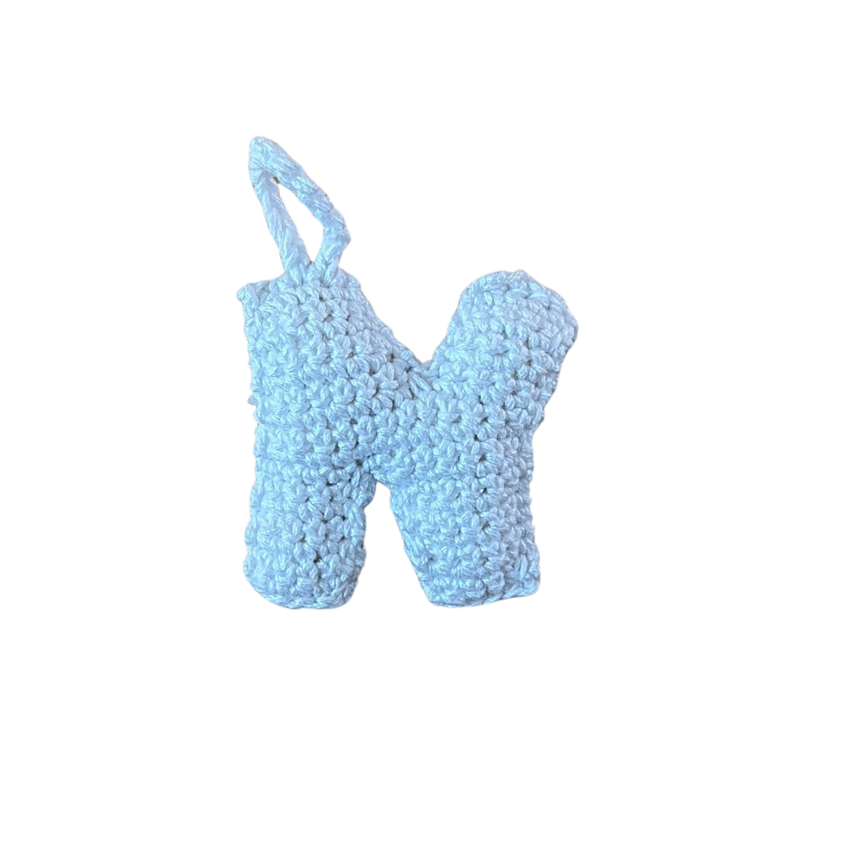 Crochet Alphabets Letters in White | Handmade