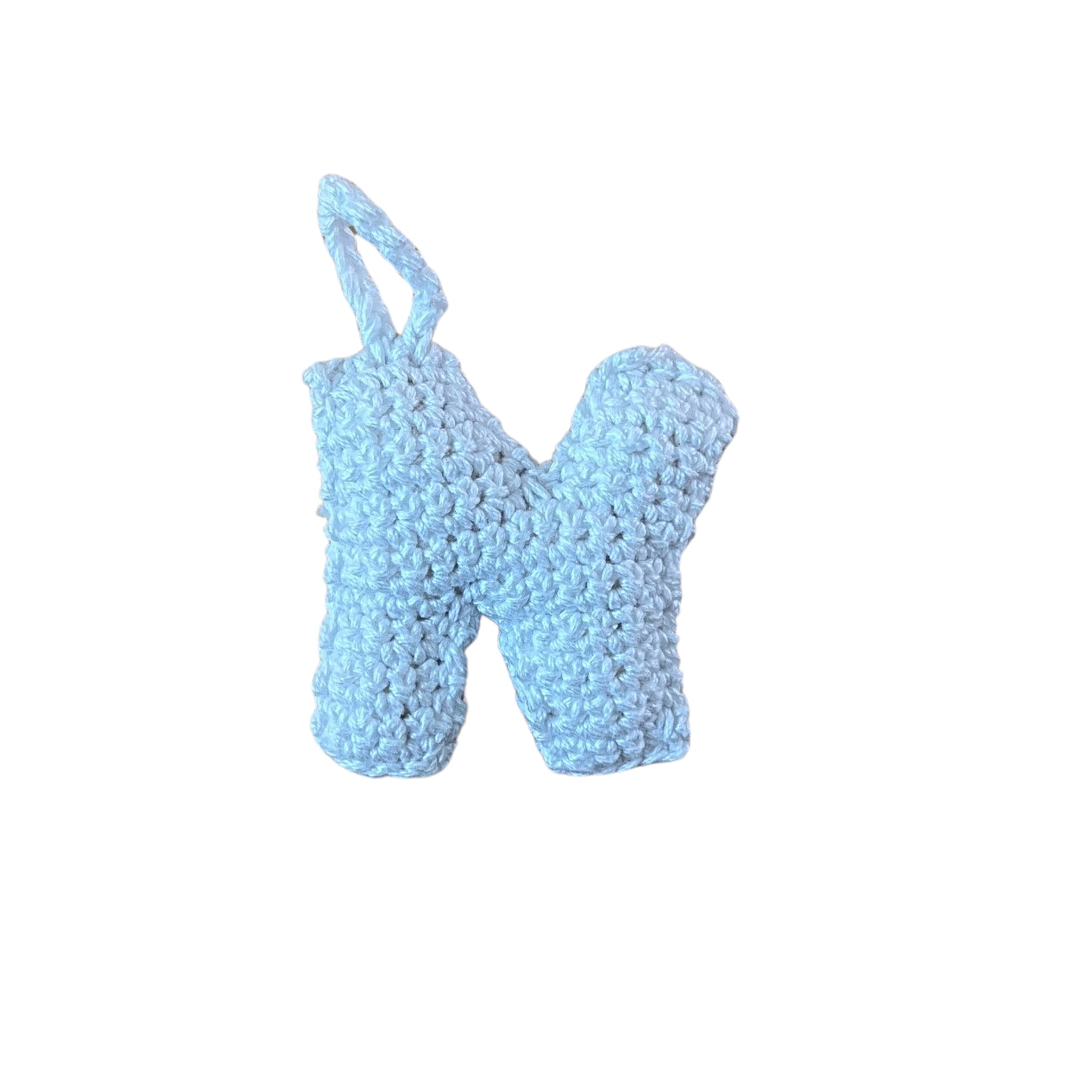 Crochet Alphabets Letters in White | Handmade