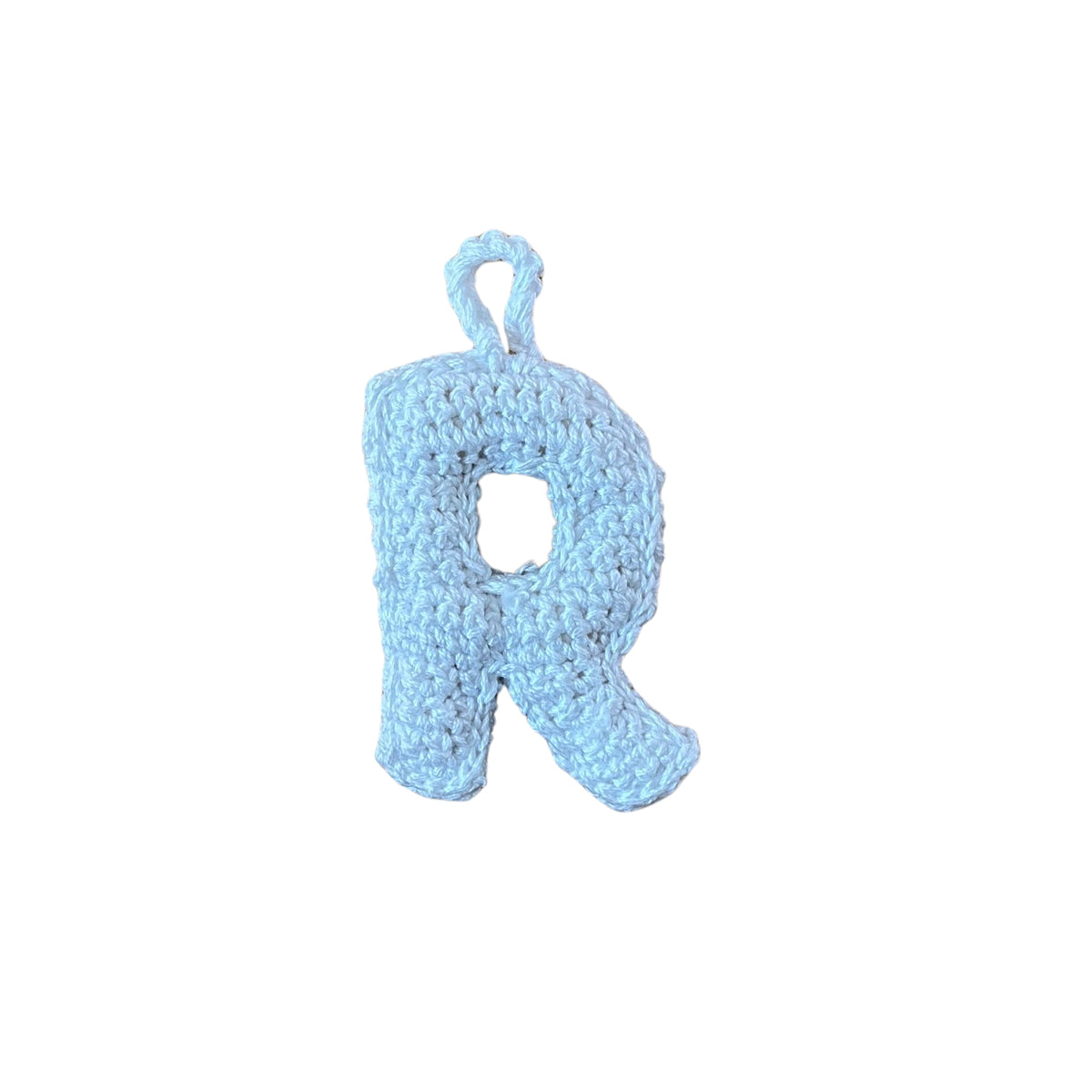Crochet Alphabets Letters in White | Handmade