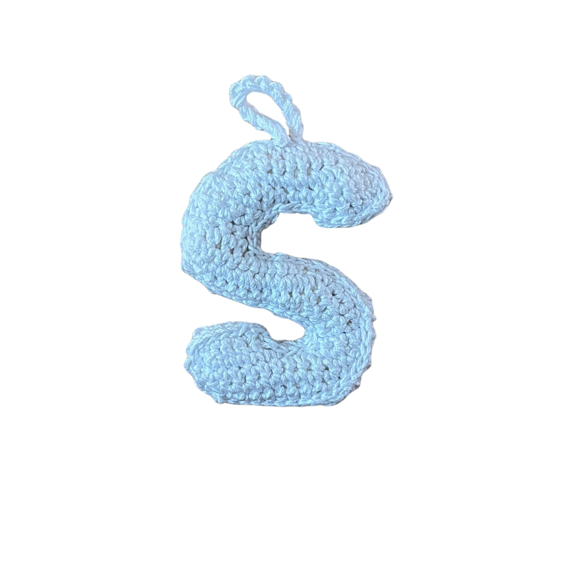 Crochet Alphabets Letters in White | Handmade