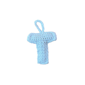 Crochet Alphabets Letters in White | Handmade