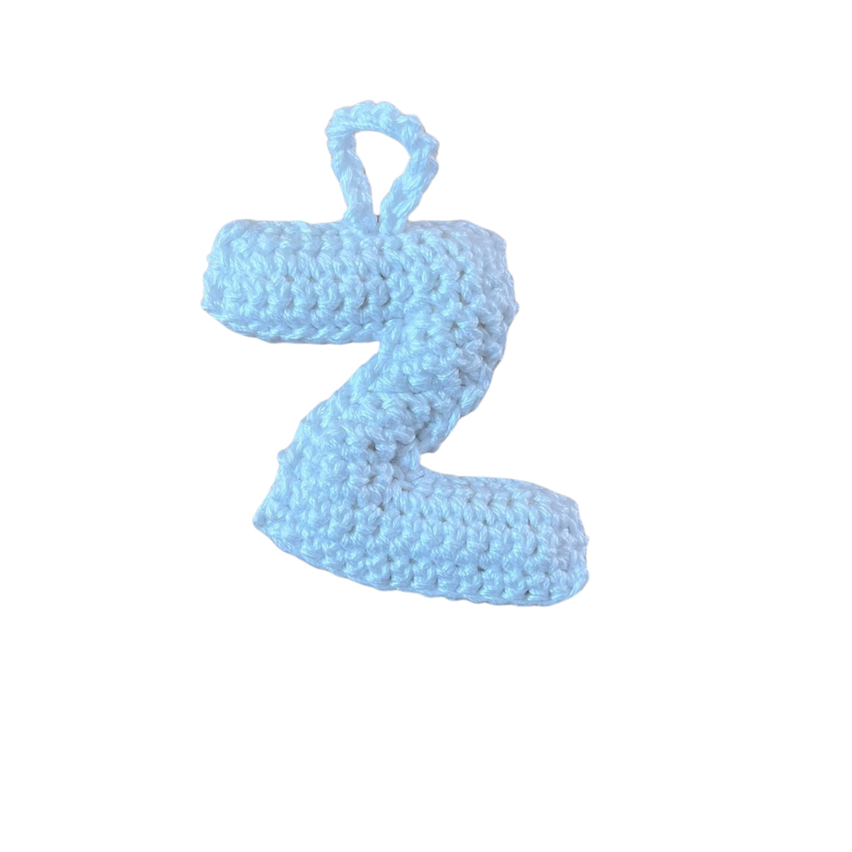 Crochet Alphabets Letters in White | Handmade