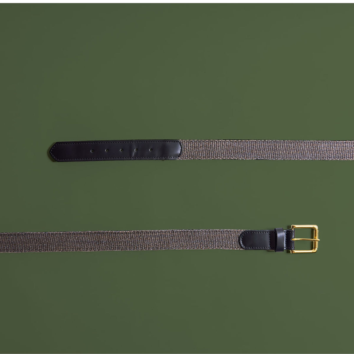 Woven Leather Belt