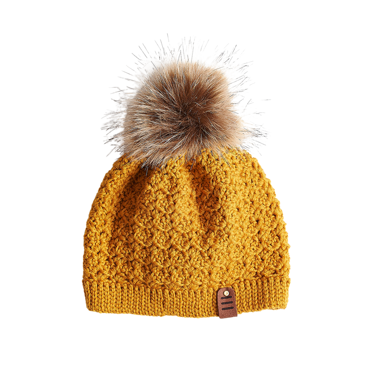 Crochet Baby Beanie | Beige