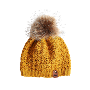 Crochet Baby Beanie | Mustard