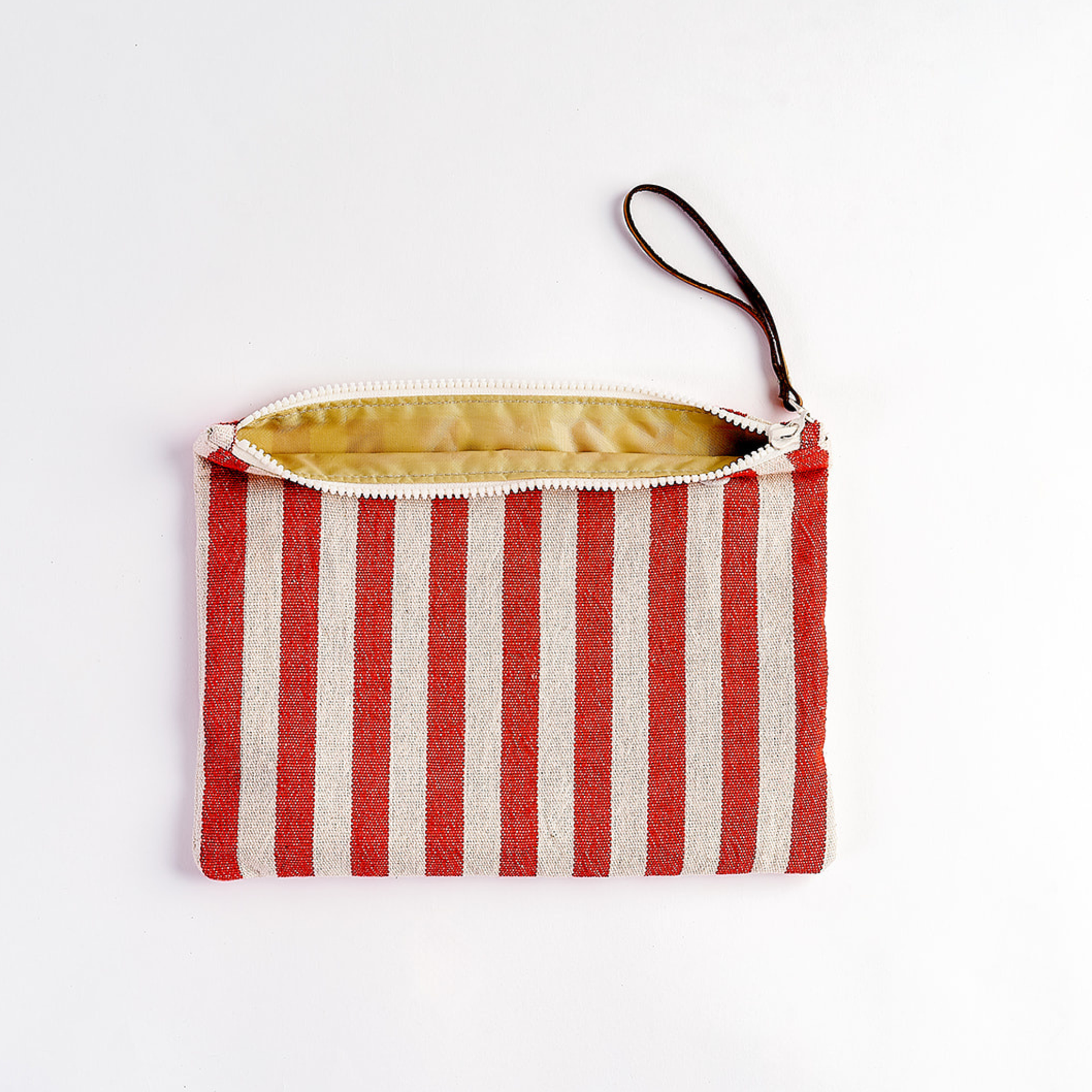 Woven Tote Bag | Red