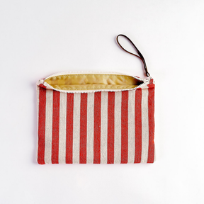 Woven Tote Bag | Red