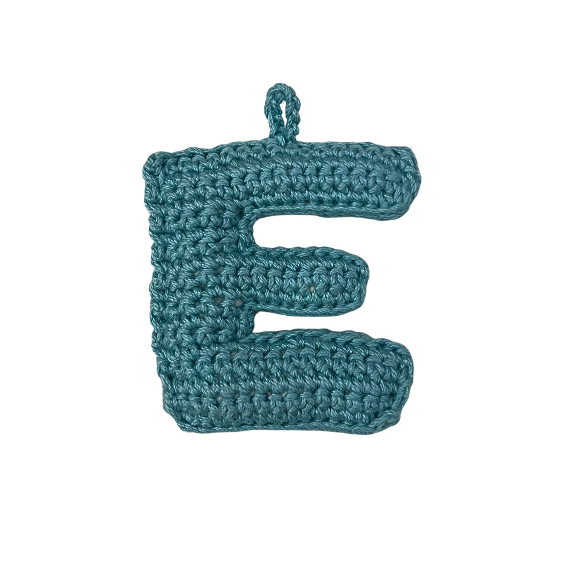 Crochet Alphabets Letters in Blue | Handmade