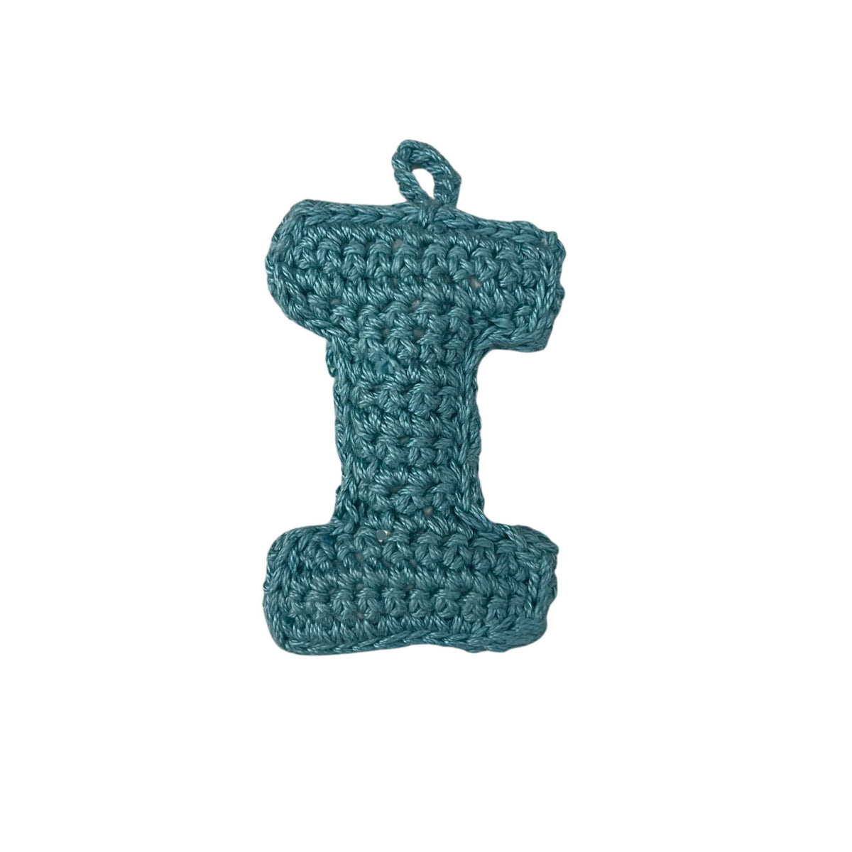 Crochet Alphabets Letters in Blue | Handmade