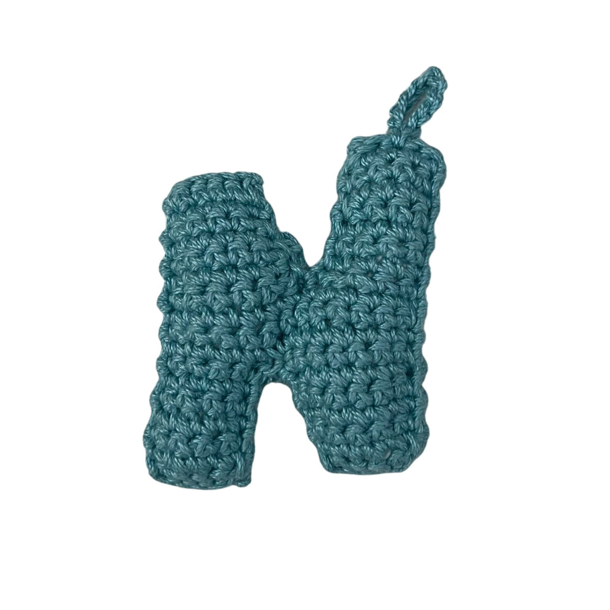 Crochet Alphabets Letters in Blue | Handmade