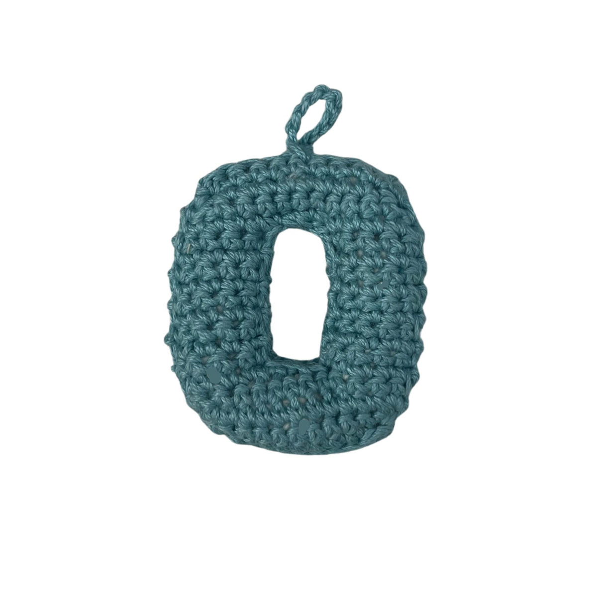 Crochet Alphabets Letters in Blue | Handmade