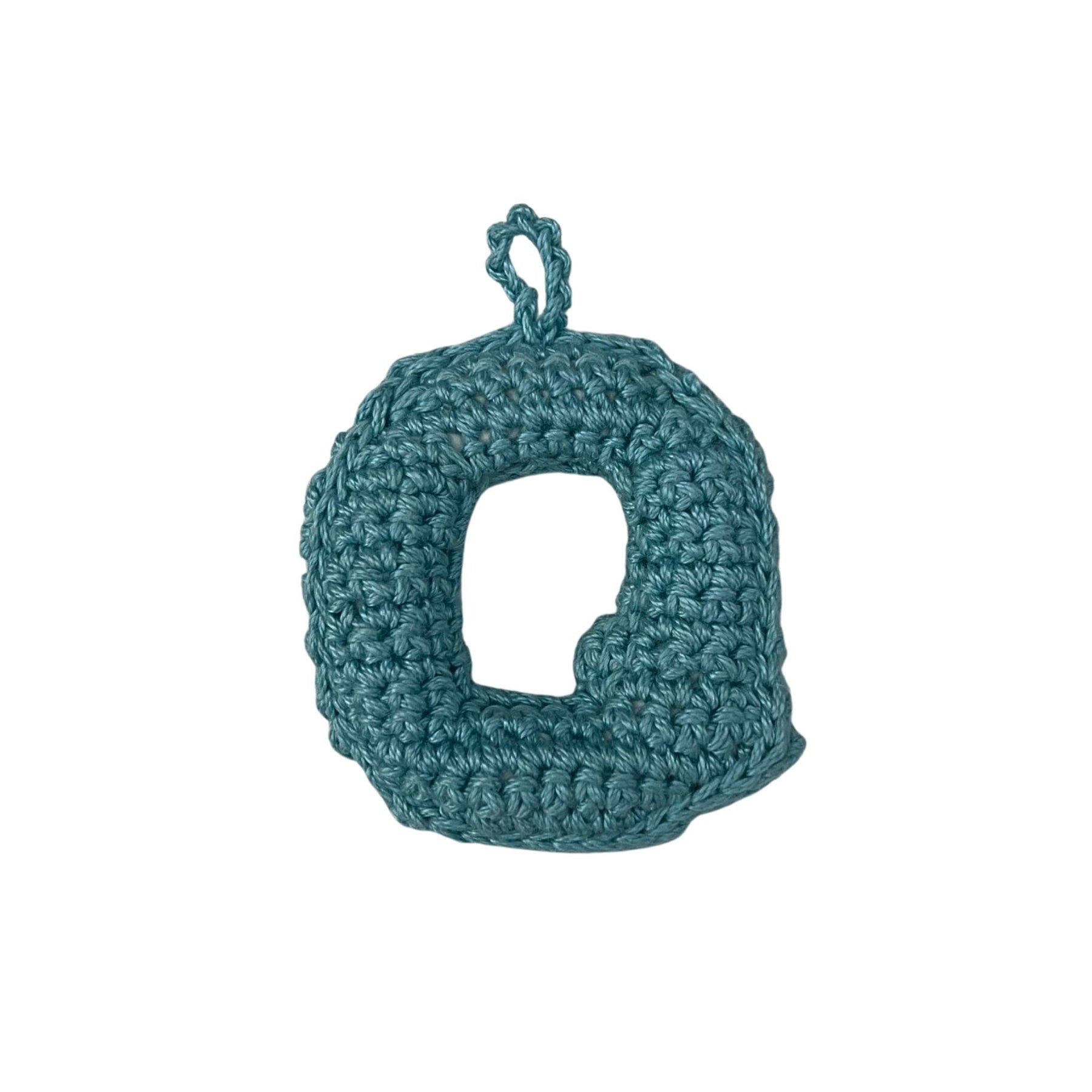 Crochet Alphabets Letters in Blue | Handmade