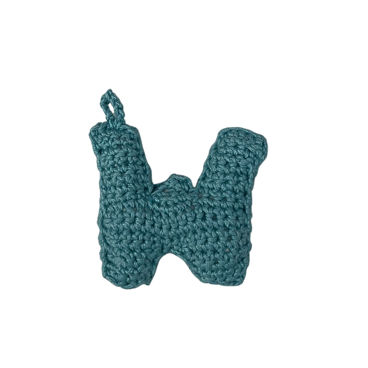 Crochet Alphabets Letters in Blue | Handmade