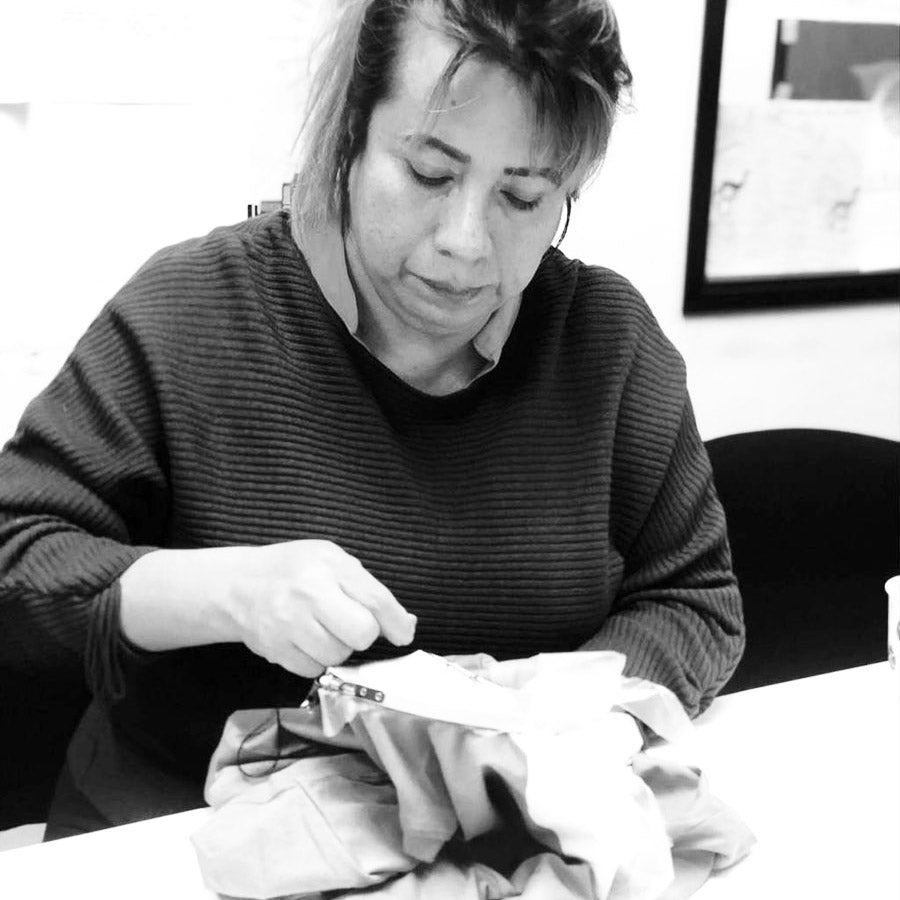 Neococo team. Program for torture victims. LQBTQIA community member. Hand embroidered Tshirts.