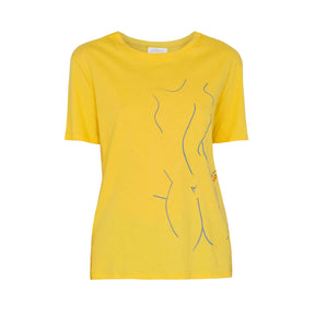 Co-Exist Tee in Yellow by Neococo supporting refugee women