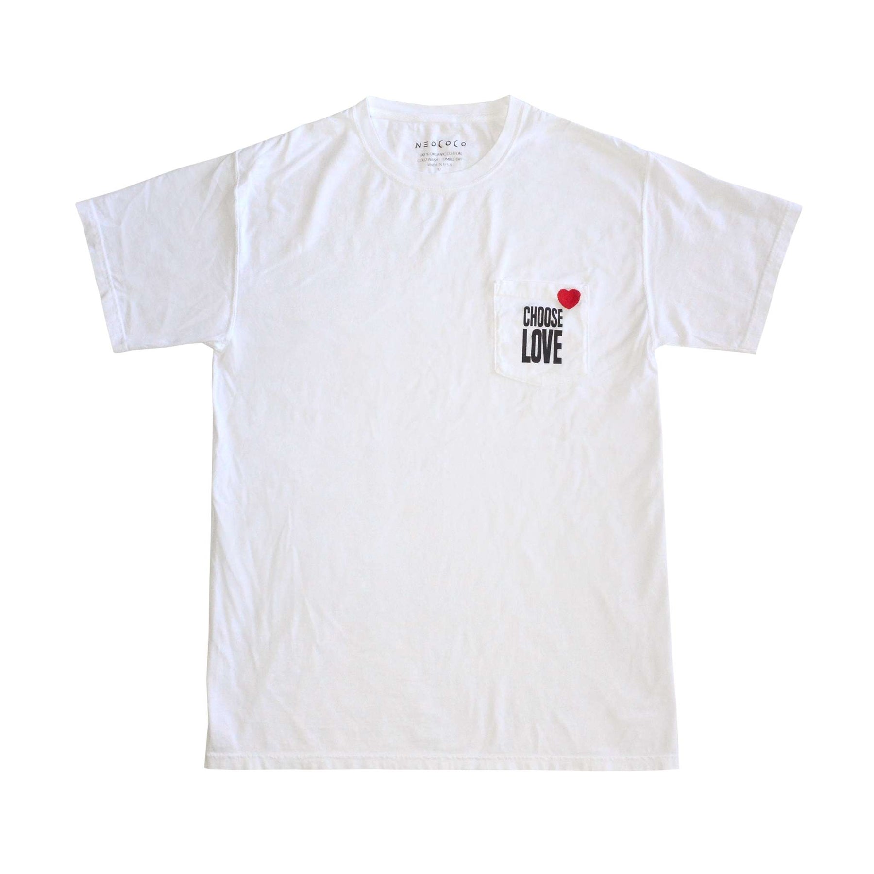 Ethical fashion t-shirt by Neococo and Choose Love