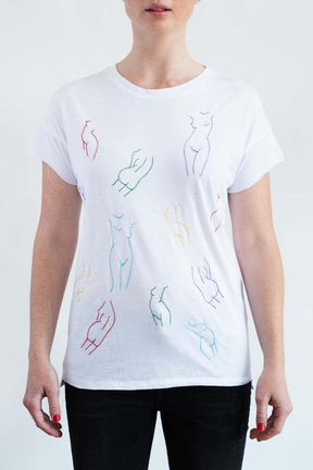 2022 trends fashion Individuali Tee in White