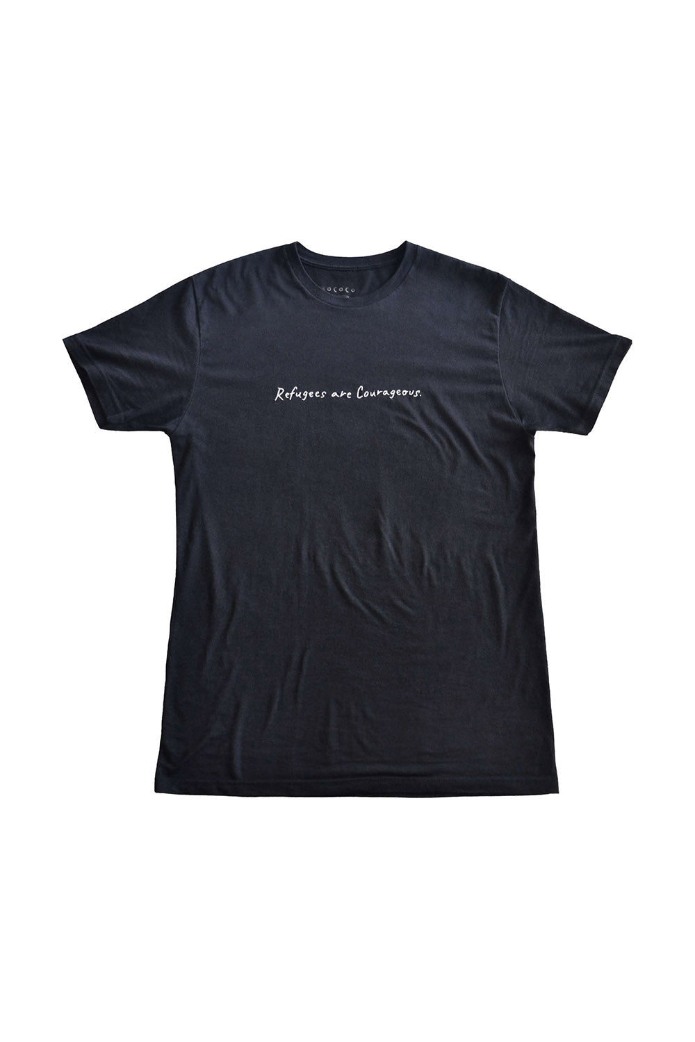 Custom Phrase T-shirt in Black