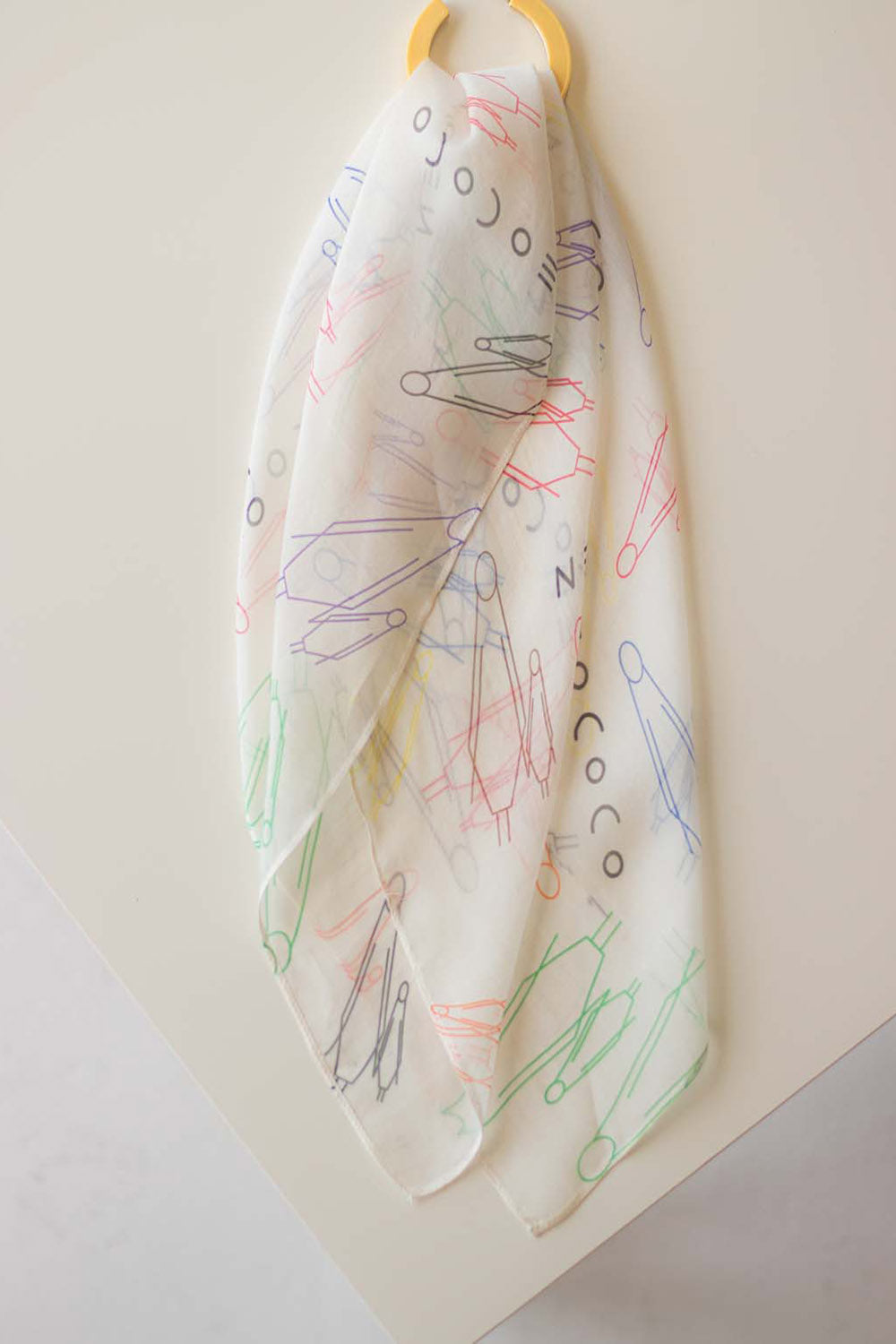 100% silk scarf. Silk scarves made in Los Angeles,CA