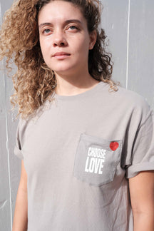 Ethical fashion t-shirt by Choose Love + Neococo